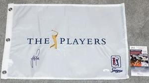 JUSTIN ROSE Signed PGA The Players TPC Sawgrass Golf Flag + JSA COA #GG08621 - Picture 1 of 3