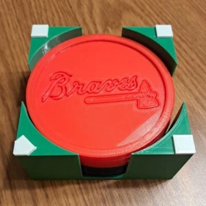 MLB Baseball Team Coaster Set - Picture 1 of 5