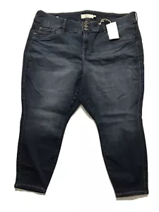 Torrid Jeggings Plus Size 24XS X-Short Skinny Leg Distressed Stretch Denim NWT - Picture 1 of 10