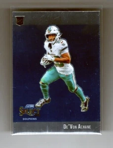 De’Von Achane RC 2023 Select Score Throwback Dolphins Rookie Card #STW-DAC - Picture 1 of 2