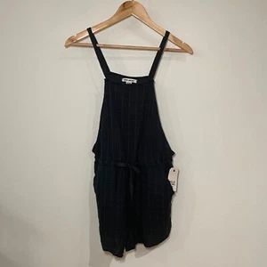 Billabong NWT Women's Bermuda Playsuit Romper Black SM - Picture 1 of 7
