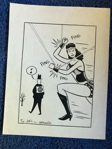 DC Comics WONDER WOMAN Zeichnung von JEREMY EATON - 1997 Kunst! - Bild 1 von 1