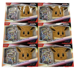 Pokemon Prismatic Evolutions Accessory Pouch Special Collection Sealed Case - Picture 1 of 1