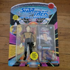 Vintage 5" Star Trek The Next Generation Lt Commander Data 1993 Playmates Figure