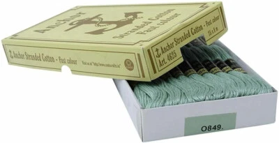 0849 Anchor Thread Cross Stitch Stranded Cotton Thread Hand Embroidery Floss - Image 1 of 4