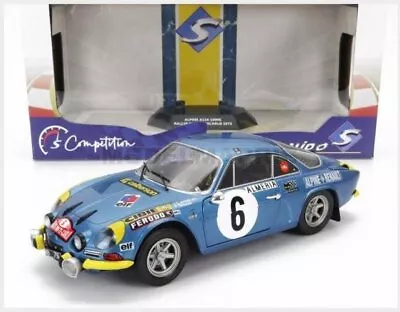 Solid 1804207 Renault - Alpine A110 1600S (Night Version) N 6 Rally Montecarlo - Image 1 of 2
