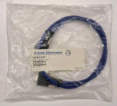 Extron VGA M 3' MHRP 26-439-01 REV.F Monitorkabel 15-polig SUB-D VGAkabel - Bild 1 von 4