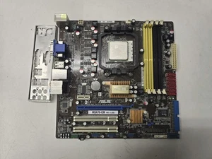 ASUS M3A78-CM AMD Motherboardwith I/O AMD Athlon 64 X2 4850e 2.50Ghz - Picture 1 of 3