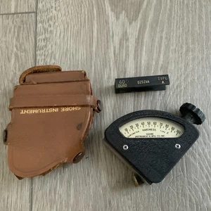 Vintage Shore Durometer Type A With Test Block and Case - Picture 1 of 9