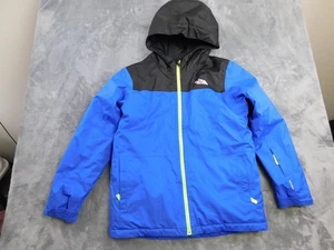 North Face Jacket Boys Large 14/16 Blue DryVent Hooded Insulated Youth Winter - Picture 1 of 8