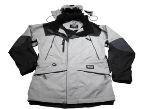 Viking Tempest II Herren XS grau/schwarz wasserdicht Ski Snowboard Kapuzenjacke - Bild 1 von 24