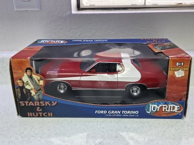 ERTL Joy Ride RC2 Starsky & Hutch Ford Gran Torino Die Cast Car 1:18 Metal NIB - Image 1 of 4