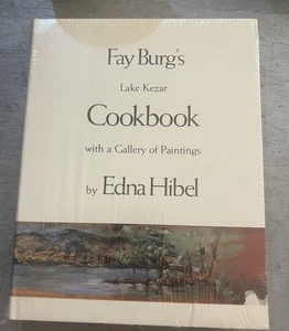 Fay Burg's Lake Kezar Cookbook with a Gallery of Paintings by Edna Hibel 🆕 Book - Bild 1 von 13