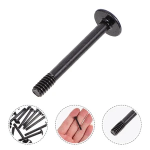 50pcs Computer Case Fan Screw Round Head Tapping Screw 30mm Long Screws - Foto 1 di 12