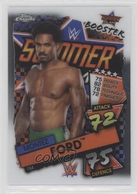 2021 Topps Chrome WWE Slam Attax Montez Ford #154 - Image 1 of 2