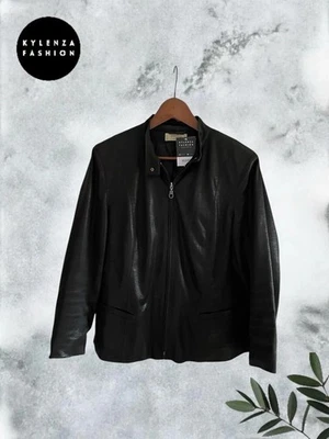 C&A Damen Jacke Schwarz Dünn Zip Übergangsjacke Leicht XL 42 Casual Alltagsmode - Bild 1 von 4