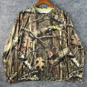 Hunting T Shirt Mens Medium Dri More Break Up Infinity Camo Mossy Oak NWOT - Picture 1 of 17