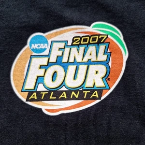 NCAA Final Four 2007 Atlanta Shirt Mens XL Black Long Sleeve College Basketball - Picture 1 of 9