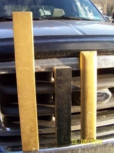 GRAN HOJA ORO 1890 madera letra símbolo I 17 x 3,25 Foto 1 de 1