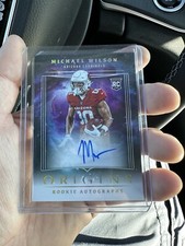2023 Origins NFL Michael Wilson RC Auto, On Card!!!