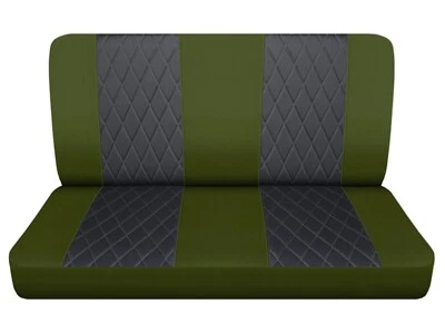 Fundas de asiento de camioneta para banco delantero Ford F100 1953-1978 con puntada de diamante Foto 1 de 4