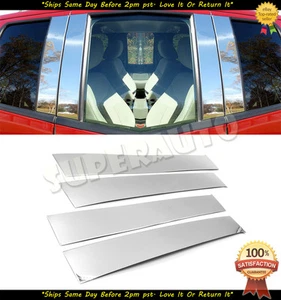 For 2009-2022 Ram 2500 Crew/Quab Cab Stainless Steel Polished Pillar Post Trims - Picture 1 of 4