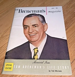 July 1948 TOM BRENEMAN'S Magazine - MEMORIAL ISSUE - DEATH - Picture 1 of 9