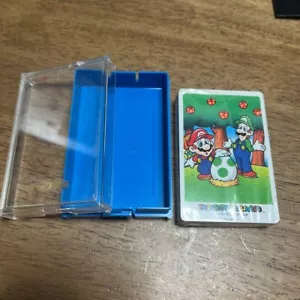 Vintage 90s Nintendo Playing Cards Deck- Super Mario World - Sealed New TopSeika - Picture 1 of 3