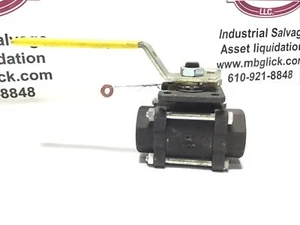 Apollo 83R-206-01 Carbon Steel 3-Piece Full Port Socket Weld Ball Valve - Picture 1 of 7