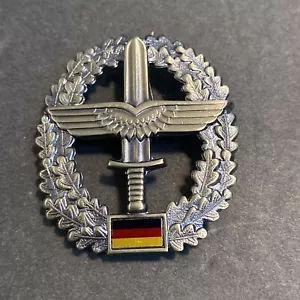 T77 Vintage German Military Proficiency Uniform Badge Pin Medal Hat Cap Sword - Picture 1 of 5