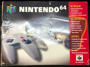 Nintendo 64 Konsole OVP & KOMPLETT Original 1997 Box mit Diddy Kong Racing - Bild 1 von 15