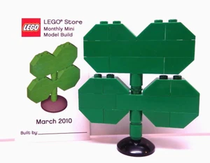 Lego Shamrock Clover Monthly Mini Model Build March 2010 100% Complete - Picture 1 of 4