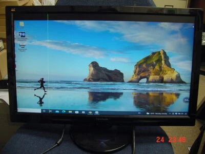 Viewsonic VA2446M-LED 24" Widescreen 1920x1080 LED Monitor Grade C - Image 1 of 4