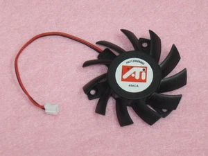 55mm ATI X1600 2600 X800 VGA Fan Replacement 39mm 2Pin DFC601012L T126010DM R04a - Picture 1 of 4