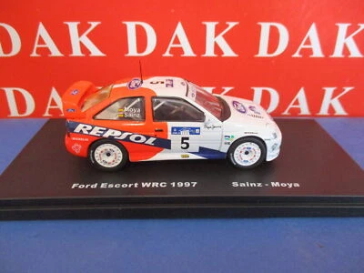 Die cast 1/43 Modellino Auto Ford Escort WRC Rally Acropolis 1997 C. Sainz - Immagine 1 di 4