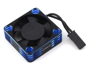 ProTek RC PTK-2112 30x30x10mm Aluminum High Speed HV Cooling Fan Blue - Picture 1 of 3