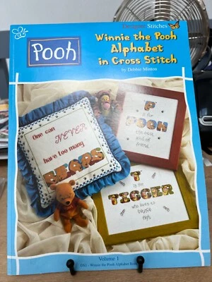 Winnie the Pooh. Alphabet in Cross Stitch book. Patterns  - Image 1 of 4