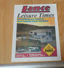 Usa Lanc Leisure Times 1991 Newspaper Rv Fith Wheel