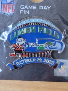 2023 Cleveland Browns VS Seattle Seahawks Game day Pin 10/29/23 LUMEN FIELD - Picture 1 of 1