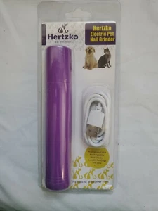 Hertzko Electric Pet Nail Trimmer with USB Cable - Purple (HNG-31) lot#1598 - Picture 1 of 2