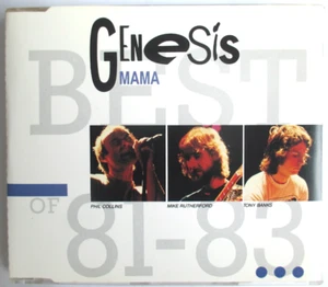GENESIS - RARE FRANCE 3 TRACKS SINGLE CD "MAMA" - Foto 1 di 4