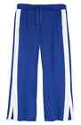 Zella Girls Youth Side Slit Wide Leg Track Pants Blue Stripe Nwt 6757  M L