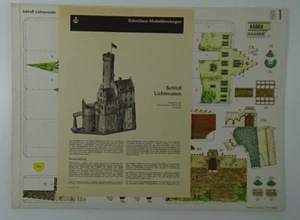 Schreibers Modellbaubogen Wassermuhle Water Mill Paper Model Kit #A - Picture 1 of 6