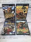 Lot Of 4 Cabela's Hunting Outdoor Video Games Playstation 2 Ps2 Activision