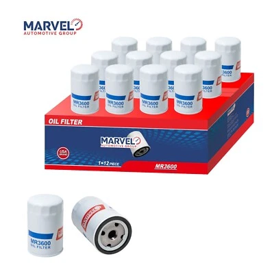 Filtro de aceite sintético Marvel MR3600 (E4FZ 6731 BB) para 02-08 Dodge Ram 1500 3,7 L Foto 1 de 3