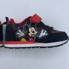 Disney Jr. Mickey Mouse Shoes ~Child US 7 / UK 6.5 / EU 23.5 ~Red Black Slip On