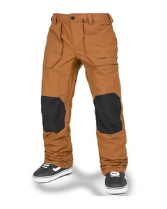 Volcom Roan Men's Snow Pants, Caramel, Small - Picture 1 of 9