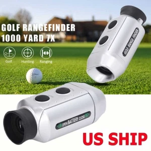 Golf Range Distance Finder, 7X 1000 Yard Battery Powered Hunting Rangefinder US - Picture 1 of 21