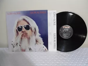 Leon Russell LP Life And Love Near Mint 1979 Rock Original! Lyric Inner! - Imagen 1 de 14