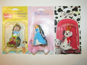 3 Disney Prinzessin Pinocchio + EZ LIGHT beleuchtete Mini-Lichtsaitenornamente - Bild 1 von 6